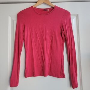 Tahari Crimson Long Sleeve Top